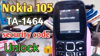 Nokia 105 TA-1464 2022 security code unlock with miracle thunder  100% easy way
