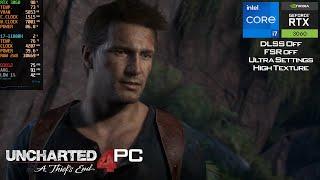 UNCHARTED Legacy of Thieves PC | RTX 3060 Laptop gaming test | Ultra Settings No DLSS, FSR | i7 11th