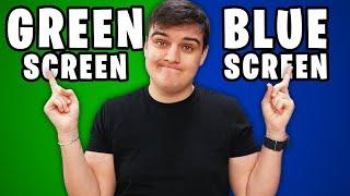 Greenscreen vs Bluescreen - What's the Difference?