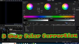 Edius Me 3 Way Color Correction Se Video Me Color Correction kare##How To use 3Way color correction#