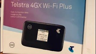 Telstra 4GX Wi-Fi Plus MF910Y Unboxing