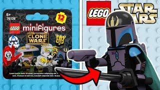 I Made a Lego Star Wars The Clone Wars CMF Series | Lego Star Wars 2024