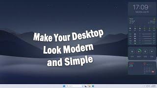 Make Your Desktop Look Modern and Simple