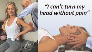 ASMR Spine Cracking ~ 5 Years of Neck & Shoulder Pain Cracked Away by Chiropractor.