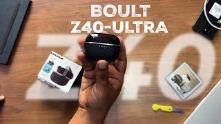 Boult Z40 Ultra | ANC, 100H battery, Dual Device Connectivity under 2K