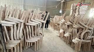 How does the Louis chair manufacturer produce chairs?