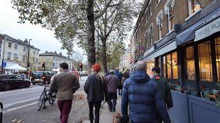 Walking London : Hammersmith to Chiswick via King St & Chiswick High Rd | November 2023