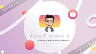 My first promotional video| Digital Deepanshu | Digital Marketing Service