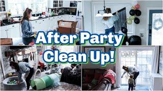 My House is Trashed! After Party Clean Up Clean With Me 2022 Cleaning Motivation