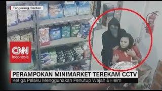 Perampokan Minimarket di Tangerang Terekam Kamera CCTV