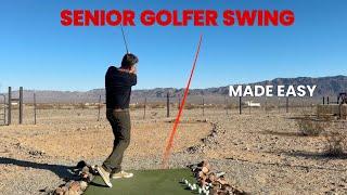 Senior golfer or Lack Mobility Or just want a simpler golf swing? Do this…