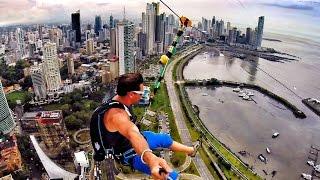 World's Largest Urban Zipline