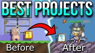 10 BEST PROJECTS IN GROWTOPIA 2021!! Growtopia Mass