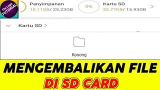 Cara mengembalikan file foto & video yang hilang di SD Card