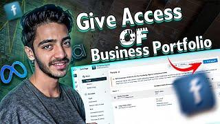 How to give access of your Business Portfolio | Give access of Meta Business Portfolio