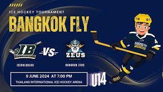 ICEBREAKERS vs BANGKOK ZEUS // U14 #2024 Bangkok Fly Ice Hockey Tournament