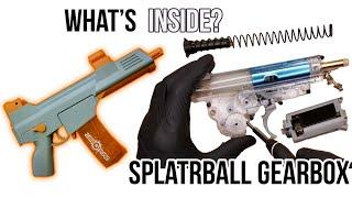 How To Take Apart SPLAT-R-BALL SRB400 GEARBOX | Disassemble Splatrball Gel Blaster Gear Motor Spring