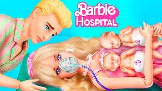 Семья Барби в больнице / 30 идей для кукол