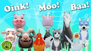 Silly Animal Sounds Song (Woof Woof Miaow Miaow!) S | Edufam | Funny Songs for Silly Kids!