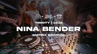 Nina Bender LiveSet | TRINITY 19.10 |  Rave Solution x Schicht im Schacht x Matrix Bochum