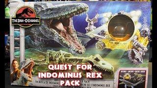 Quest For Indominus Rex Pack Review | Jurassic World Fallen Kingdom