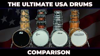 The Ultimate USA Drum Set Comparison - Noble Cooley / Ludwig / Gretsch / DW