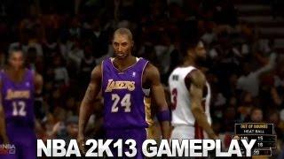 NBA 2K13 Gameplay - Lakers vs. Heat