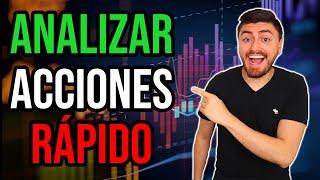 Como Analizar Acciones RÁPIDO: Guía Bolsa de Valores Para Principiantes Paso a Paso.