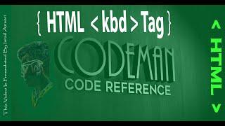 HTML [ kbd ] Phrase Tag | Phrase | Learn kbd Tag, Described It's Definition & Usage