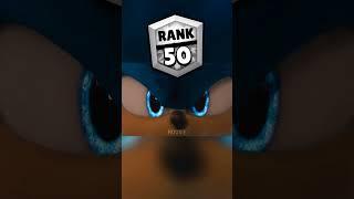 Brawl Stars Sonic Rank UP #shorts #brawlstars