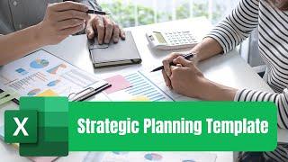 Strategic Planning Template Excel