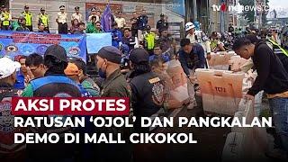 Ratusan ‘Ojol’ dan Pangkalan Demo di Mall Cikokol Tangerang, Ini Penyebabnya! | OneNews Update