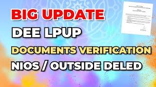 SHOCKING - ASSAM TET DOCUMENTS VERIFICATION - BTR REJECTS OUTSIDE DELED & NIOS