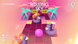 Rolling Sky - Beach Party-Rock (Gameplay) Ft. Disco Lamp°