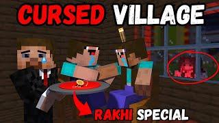 CURSED VILLAGE Minecraft RAKSHABANDHAN Horror Video !