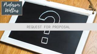 How to Write a Request for Proposal - RFP Explained