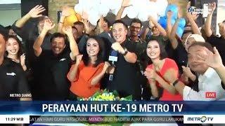 Meriahnya Perayaan HUT ke-19 Metro TV di Surabaya