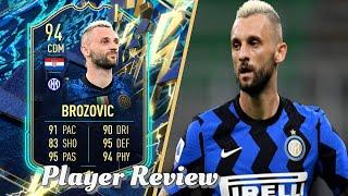 CHEAP TOTY KANTE! 94 TOTS BROZOVIC PLAYER REVIEW! FIFA 22 ULTIMATE TEAM