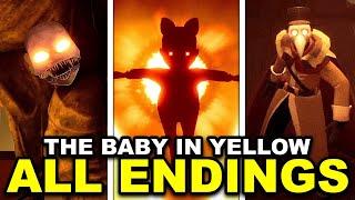 The Baby in Yellow - ALL Endings (Bad, Good and Secret)