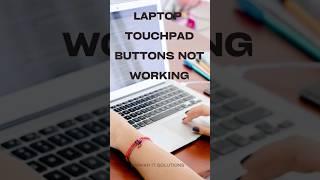 Laptop Touchpad Buttons not working #viral #laptop #shorts