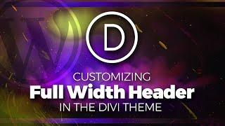 Exploring Divi Theme Fullwidth Header Module