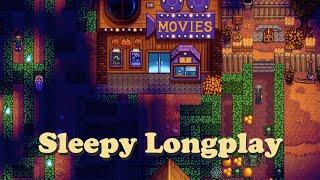 Stardew Valley 1.6 Longplay | Fall Y2 | Skull Cavern Diving & Doing Qi's Quests (No Commentary)