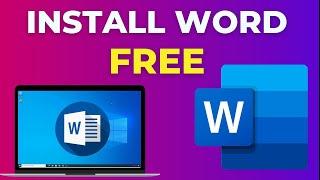 How to Download & Install Microsoft Word/ Office For Free on Laptop [Best Free Alternatives]