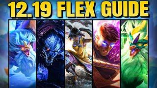 ULTIMATE CHALLENGER FLEX GUIDE FOR 12.19 | TFT SET 7.5 COMPS