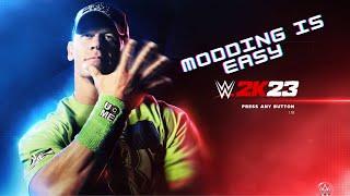 WWE 2K23 Modding tutorial (outdated method)| PC Mods