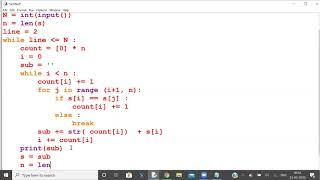 NEC Programming Practice Session -  Count-and-Say Sequence #CodeClass #Coding