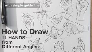 "Artistic Expression: Learning to Draw Hands in Different Perspectives"