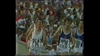 Coe vs.Ovett-1500m.Final,1980,Moscow Olympics,(with interview)