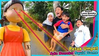 Petak Umpet Di Taman Bermain Awas Ada Boneka Squid Game | Praya Family