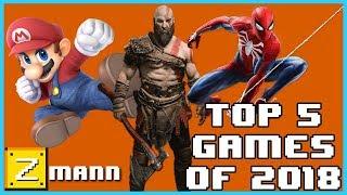 Top 5 Games of 2018 | Zmann Show